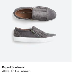 Slip on Sneaker. Size 7.5. Gray